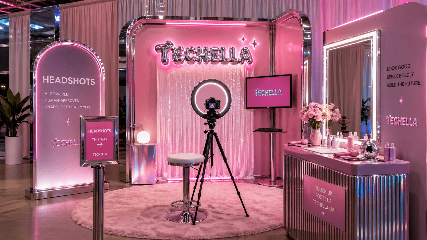 the headshot booth